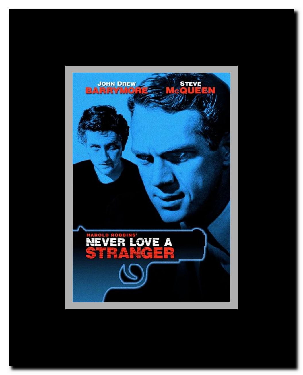 Never Love a Stranger Framed Movie Poster