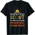 thumbnail image 1 of Never Mess With A Scout - Funny Camping Scouting Lover T-Shirt, 1 of 4