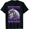thumbnail image 1 of Never Mistake My Kindness For Weakness Wolf T-Shirt, 1 of 5