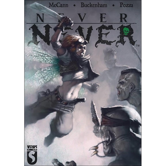 Never Never #4 VF ; Virus Comic Book