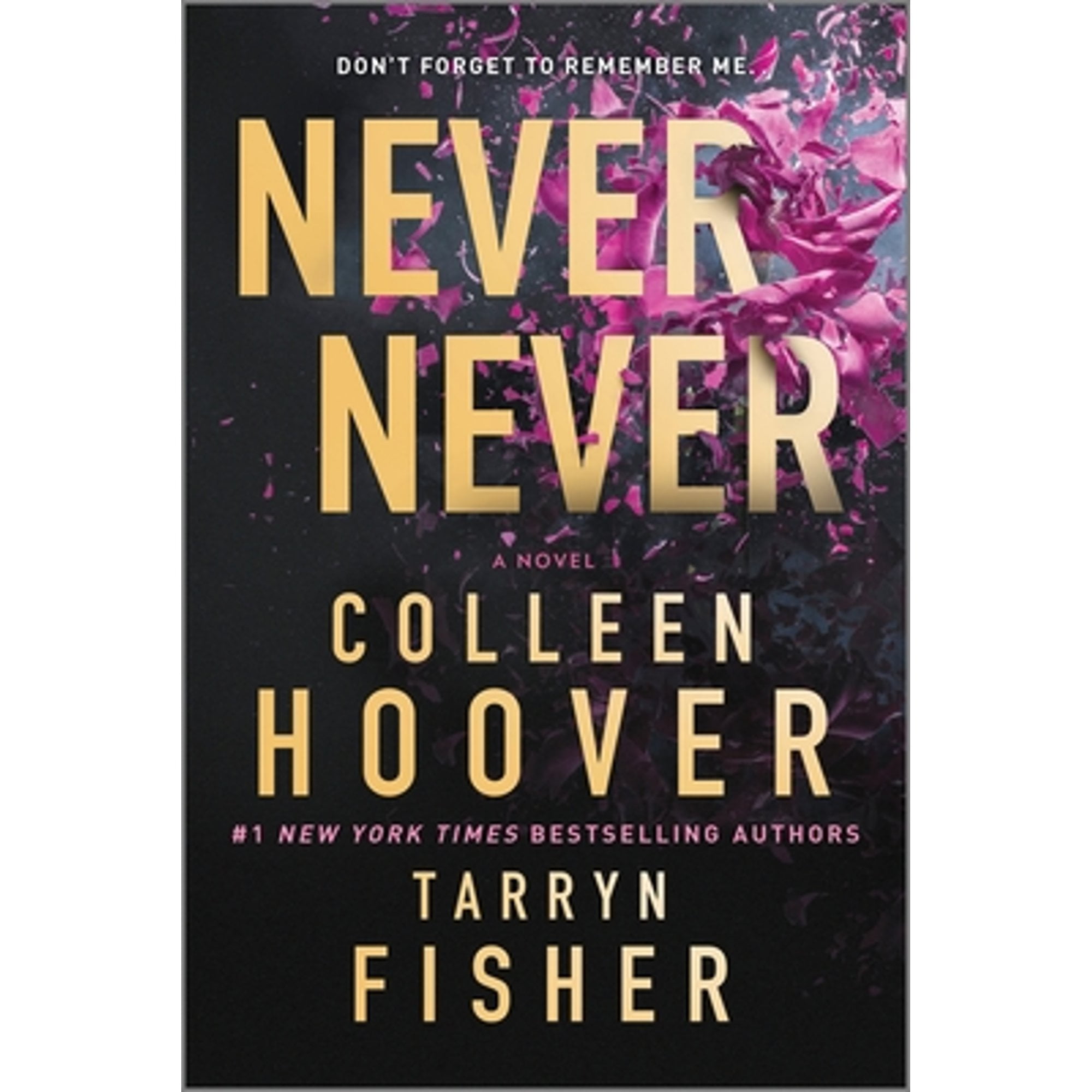 Pre-Owned Never Never: A Romantic Suspense Novel of Love and Fate Paperback Colleen Hoover, Tarryn Fisher