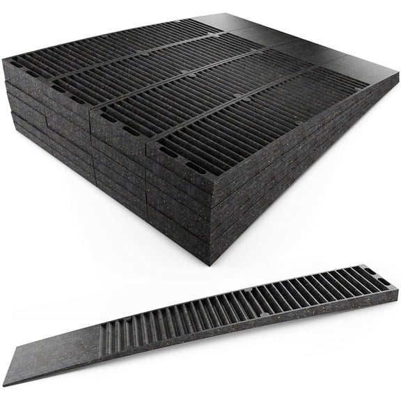 Never-Rot 7.75 Inch Composite Shims, 12 Pk. Home Improvement DIY Levelers, Extreme Weight Capacity, Weather Resistant, Easy to Break & Perfect for Doors, Windows, & Sheds.