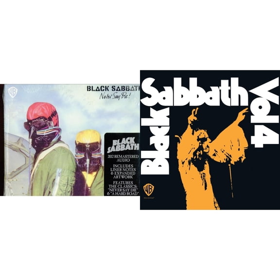 Never Say Die & Vol. 4 [CD Bundle]