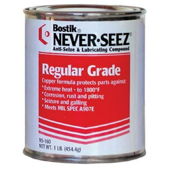 Never-Seez Regular Grade Compounds, 8 lb Flat Top Can - 1 CAN (535-30854504)