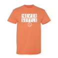 thumbnail image 1 of Never Settle Sarcastic Humor Graphic Novelty Funny T Shirt, 1 of 5