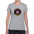thumbnail image 1 of Never Stop Being You Daisy T-Shirt Women -Smartprints Designs, Female 5X-Large, 1 of 4