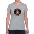 thumbnail image 1 of Never Stop Being You Daisy T-Shirt Women -Smartprints Designs, Female Large, 1 of 4