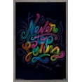 thumbnail image 1 of Never Stop LoVing Wall Poster, 14.725" x 22.375", Framed, 1 of 3