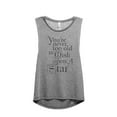 thumbnail image 1 of Never Too Old To Wish Upon A Star Women's Fashion Sleeveless Muscle Workout Yoga Tank Top Heather Grey Grey 2X-Large, 1 of 3
