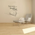 thumbnail image 1 of Never Trust Anyone Who Has Not Brought A Book With Them - Reading Quote Vinyl Wall Art Sticker Wall Decal Reading Activity Home Library Area Living Room Boys Girls Kids Décor Design Size (22x30 inch), 1 of 3