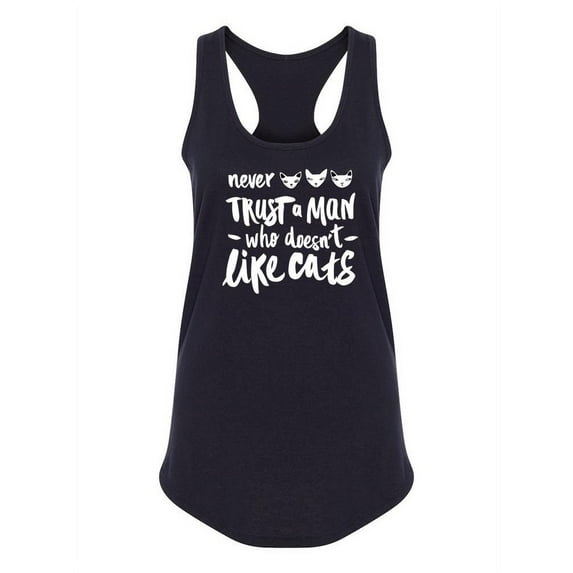 Never Trust Racerback Tank Women -Image by Shutterstock, Female Small