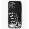 thumbnail image 1 of Never Trust The Living Skeleton Head White Phone Case for iPhone 16 15 14 13 12 11 Pro Max, 1 of 2