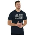 thumbnail image 1 of Never Trust an Atom Science Nerd Geek Men's Graphic T Shirt Tees Brisco Brands X, 1 of 4