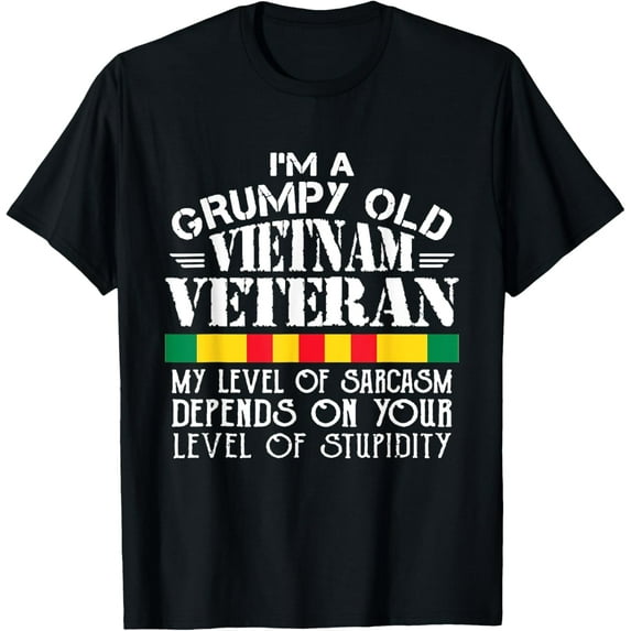 Never Underestimate An Old Man Who Is Also Vietnam Veteran T-Shirt