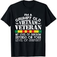 thumbnail image 1 of Never Underestimate An Old Man Who Is Also Vietnam Veteran T-Shirt, 1 of 4