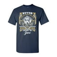 thumbnail image 1 of Never Underestimate An Old Man Who Was Born In June Funny DT Adult T-Shirt Tee, 1 of 2