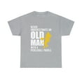 thumbnail image 1 of Never Underestimate An Old Man With Pickleball Paddle T-Shirt, 1 of 2