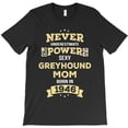 thumbnail image 1 of Never Underestimate Greyhound Mom Born In 1946 Themed Themed Gift for H32624 Unisex T-Shirt, Up to 5XL Available, 1 of 2