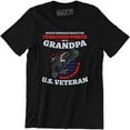 thumbnail image 1 of Never Underestimate The Tenacious Power Cool Us Veteran Men's T-Shirt, 1 of 4