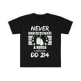 thumbnail image 1 of Never Underestimate a Nurse with DD 214 Unisex T-shirt S-3XL Veteran's Day, 1 of 2