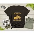 thumbnail image 1 of Never Underestimate an Old Man with a Motorcycle Bike Rider T-Shirt Motorbike Lover Gift T Shirt for Men Women Kids Boys Girls Teens Tshirt, 1 of 8