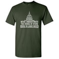 thumbnail image 1 of Never Underestimate the Power of Stupid People In Large Groups Graphic Tees Gift For Men Sarcastic Saying Funny T Shirt, 1 of 5