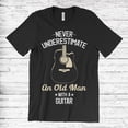 thumbnail image 1 of Never Understand On Old Man With a Guitar Men's T-Shirt, Acoustic Guitar Shirt, Guitar Shirt, Guitar T Shirt, Vintage Guitar Shirt,, 1 of 2