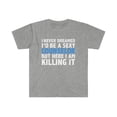 thumbnail image 1 of Never dreamed I'd be a Sexy Counselor Graduation Unisex T-shirt S-3XL, 1 of 2