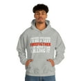 thumbnail image 1 of Never dreamed I'd be a Sexy Firefighter Killing it Unisex Hoodie S-5XL, 1 of 9