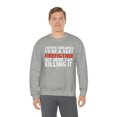 thumbnail image 1 of Never dreamed I'd be a Sexy Firefighter Killing it Unisex Sweatshirt S-2XL, 1 of 9