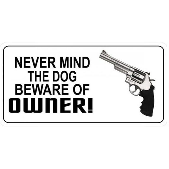 Never mind The Dog...Photo License Plate