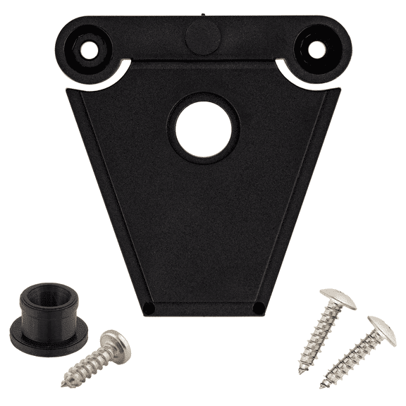 NeverBreak Parts Heavy Duty Black Igloo Cooler Latch Replacement – Flexible TPU Ice Chest Latch with Post & Stainless Screws – Made in USA