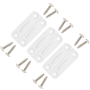 2-Pack Refrigerator Door Hinges With 35mm Pivot – Metal Freezer Hinge Replacement Set, Adjustable, Durable For Fridge And Freezer Repair