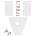 thumbnail image 1 of NeverBreak Parts - White Igloo Cooler Hinge and Latch Repair Kit, Igloo Cooler Replacement Parts, 1 of 6