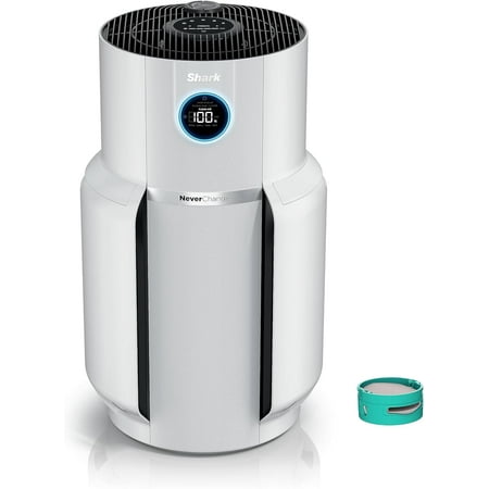 Shark NeverChange Air Purifier MAX with Remote, Two Cartridges, & Pet Pro Filter
