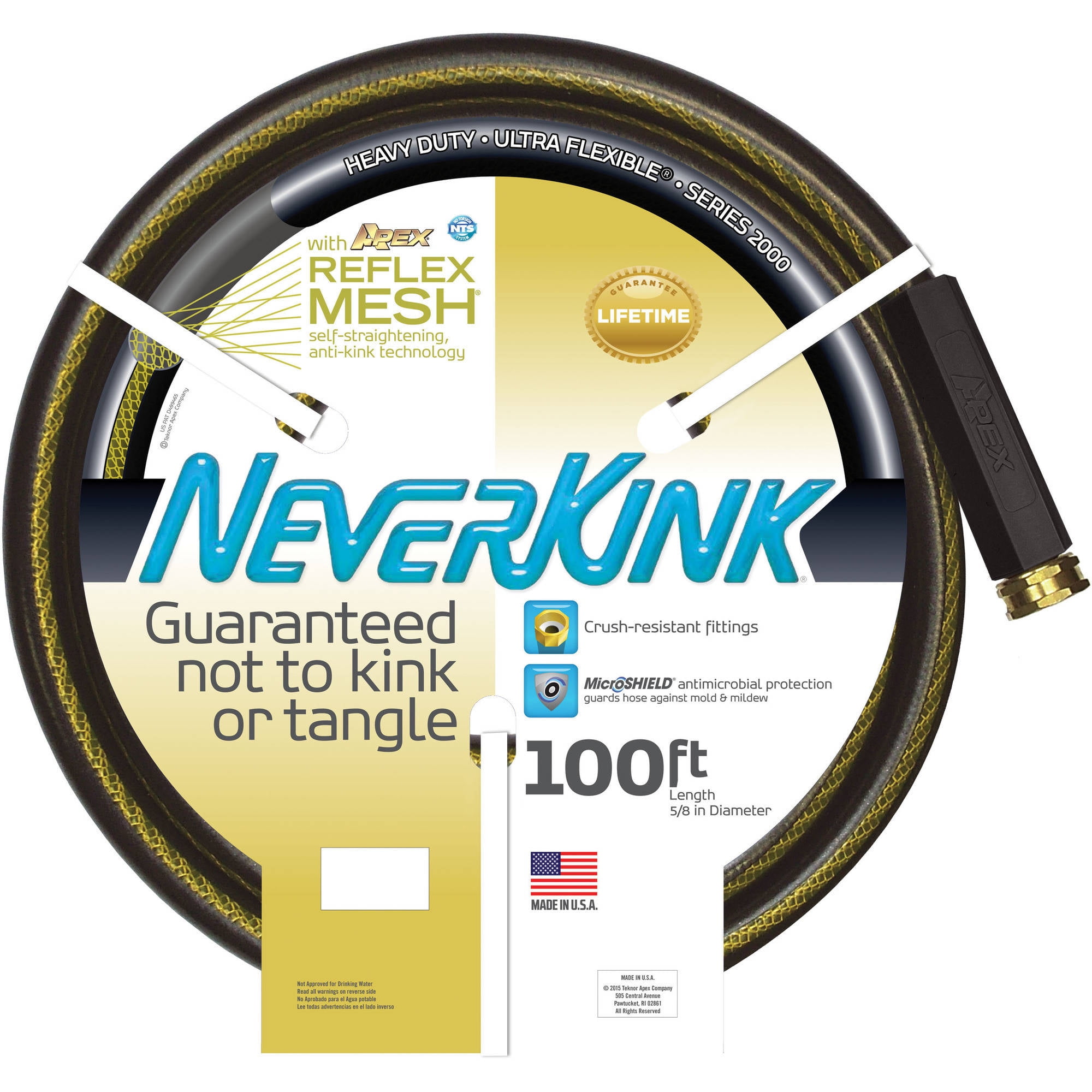 NeverKink 100' Garden Hose