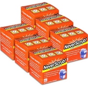 NeverScrub Self Cleaning Toilet System Replacement Cartridge, 1.65 oz, Lasts Up To 3-5 Months Continuous Toilet Bowl Cleaning - 6 Pack