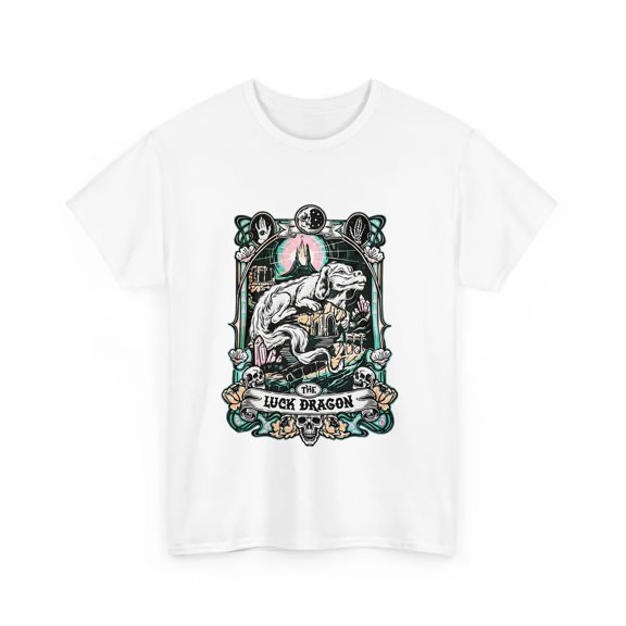 Neverending Story Luck Dragon Tee 80's Movie Fantasy Shirt Falcor