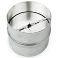 thumbnail image 1 of Neverest RK 4" inch Professional Backdraft Shutter Damper Connector Steel for Duct Backflow Preventer, 1 of 6