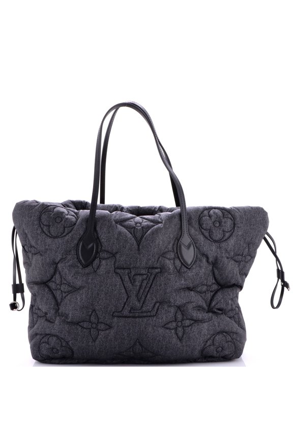 Neverfull Inside Out Monogram Puffygram MM By Rebag