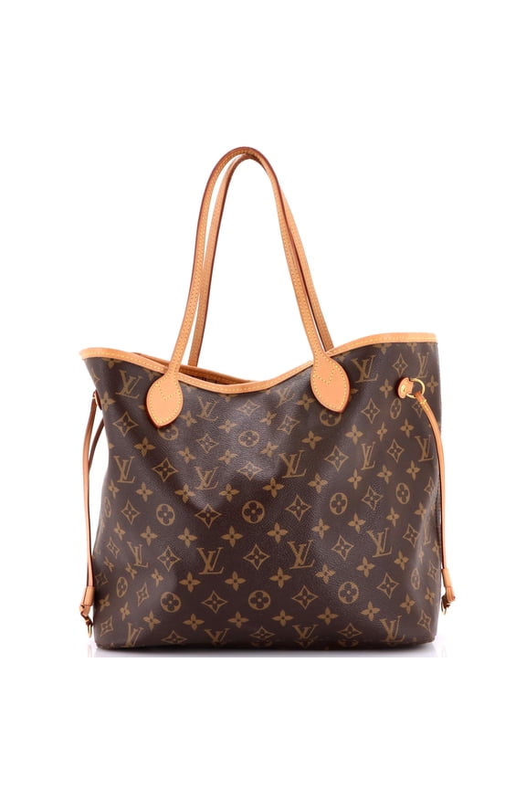 Neverfull NM Tote Monogram Canvas MM By Rebag