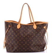 Neverfull Tote Monogram Canvas GM By Rebag