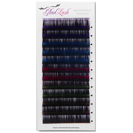 Neverland Multi Colored Ombre Lash Extensions