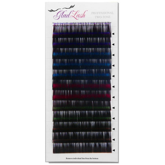 Neverland Multi Colored Ombre Lash Extensions