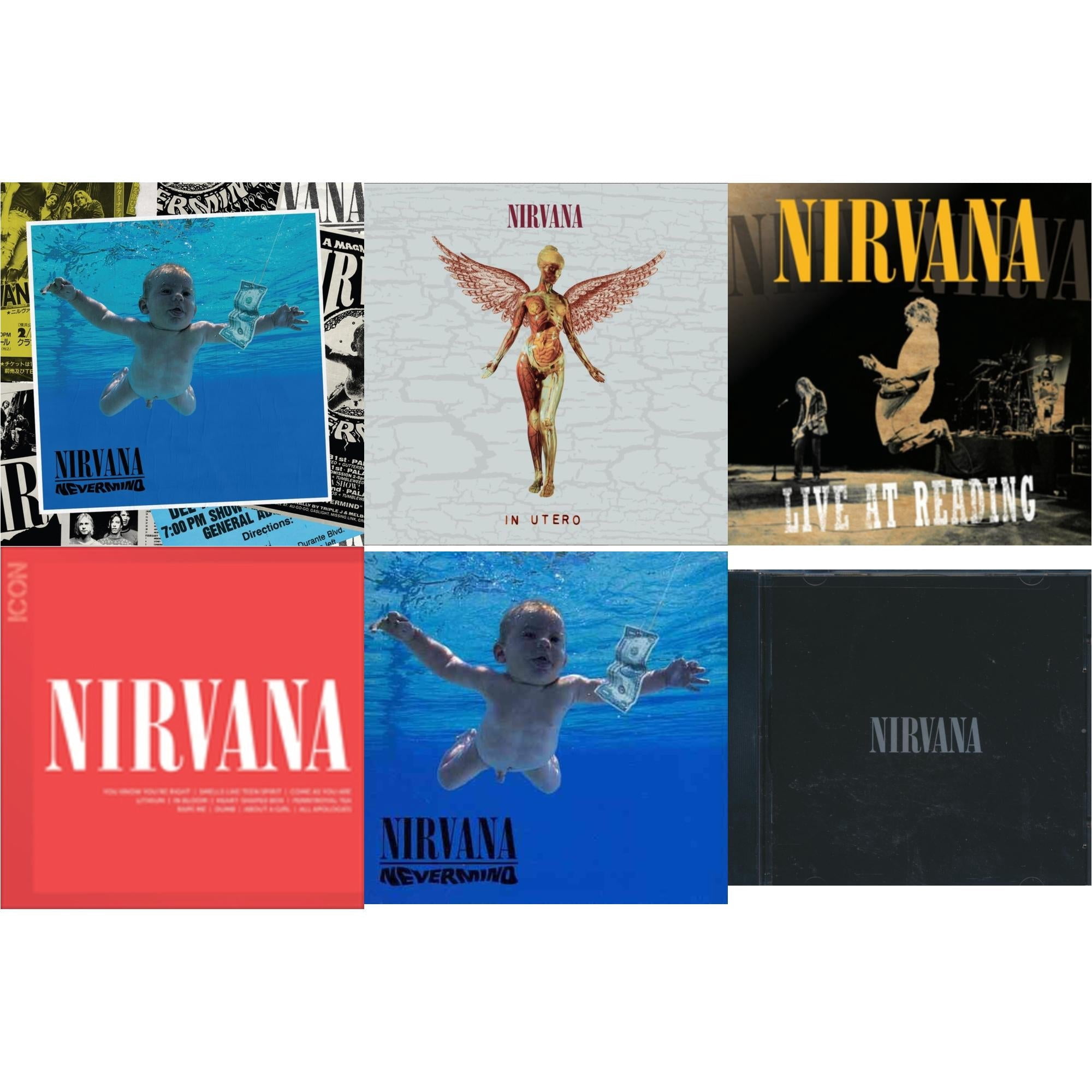 Nevermind (30Th Anniversary/Deluxe/2CD) & In Utero (30Th Anniversary ...