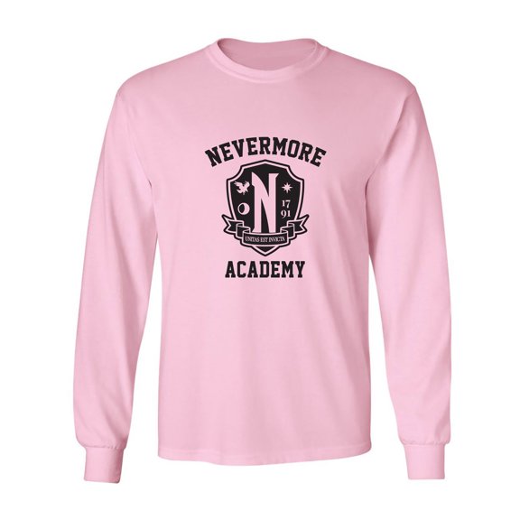 Nevermore Academy Adult Long Sleeve T-shirt