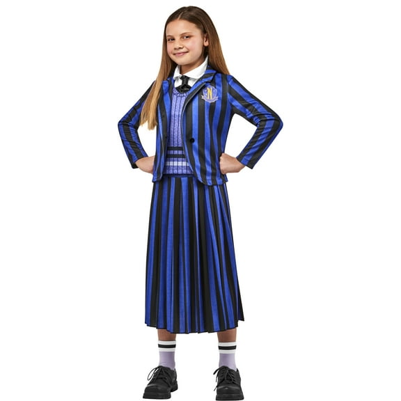 Nevermore Academy Uniform Kids Costume