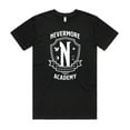 Nevermore Academy Wednesday Addams Tshirt Top TV Show Gift Unisex Men