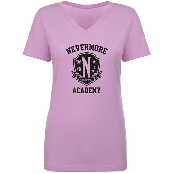 Nevermore Academy Womens V-Neck T-Shirt