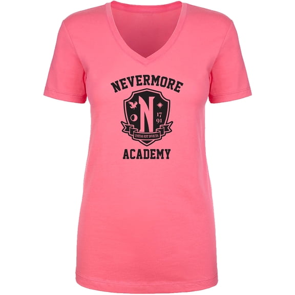 Nevermore Academy Womens V-Neck T-Shirt